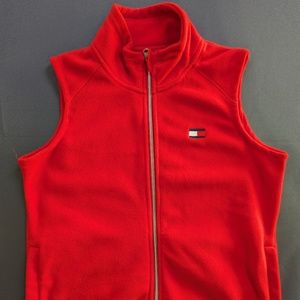 Tommy Hilfiger Sport Vest, Red, Medium